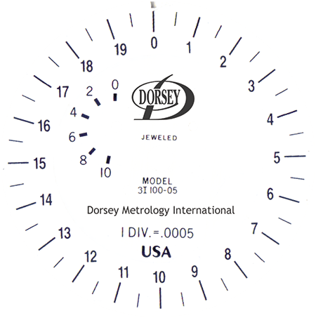 3I100-05 Dial Indicator